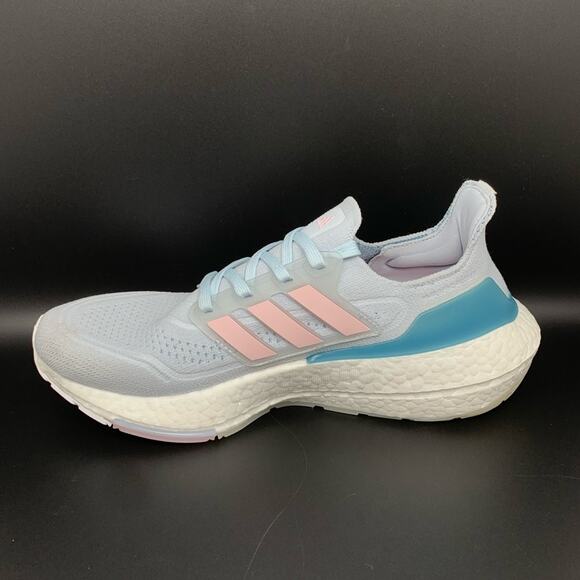 Adidas Ultraboost‎ 21 Grey Pink Running Shoes FY0395 Women’s Sz 8 EU40 - Picture 6 of 10